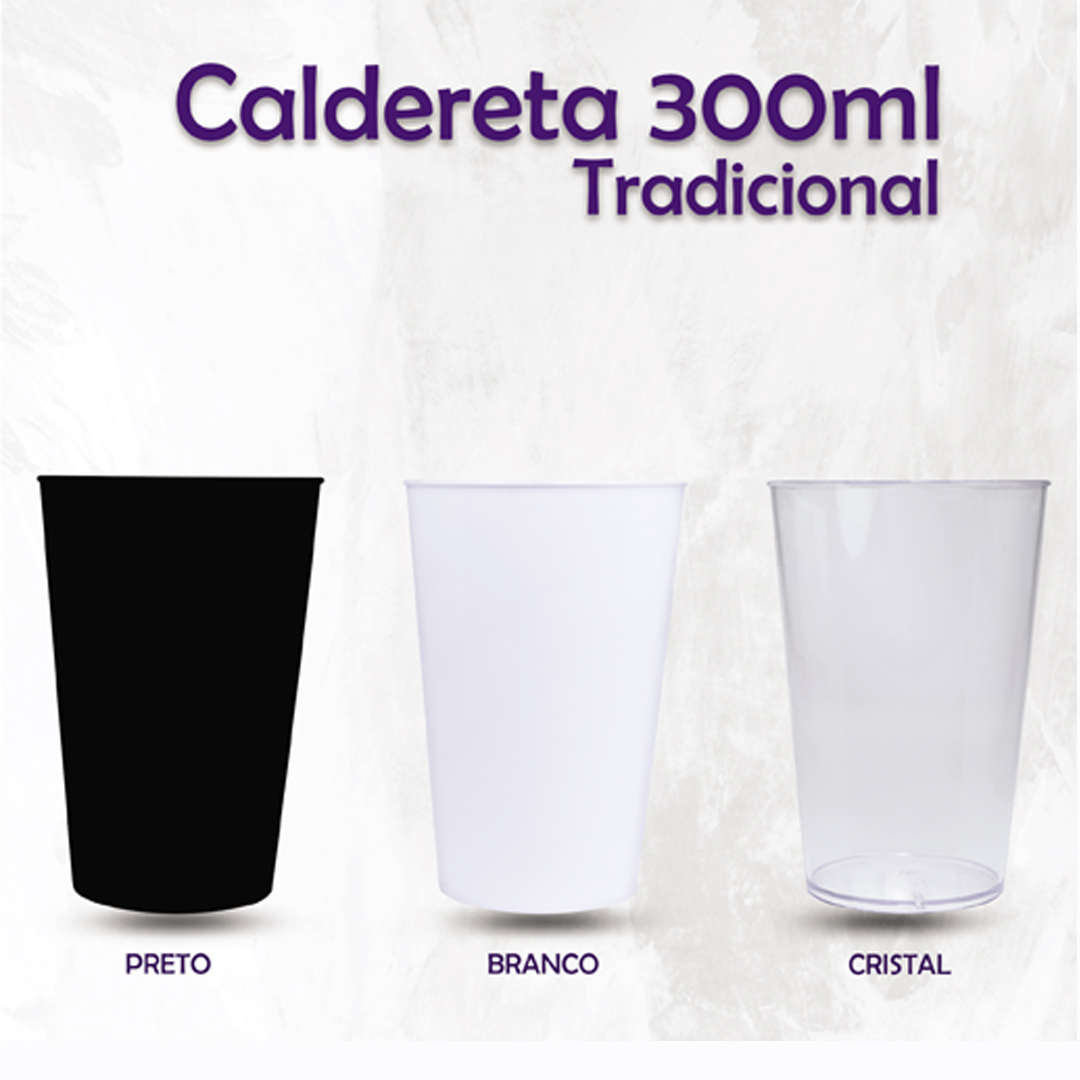 Copo Caldereta de 300 ml  25 unidades