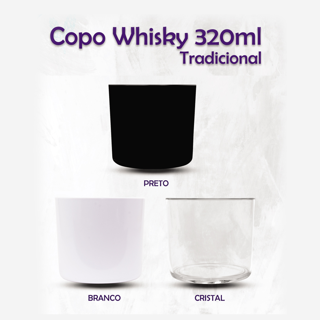 copo de wisk 320 ml pedido 25 unidades
