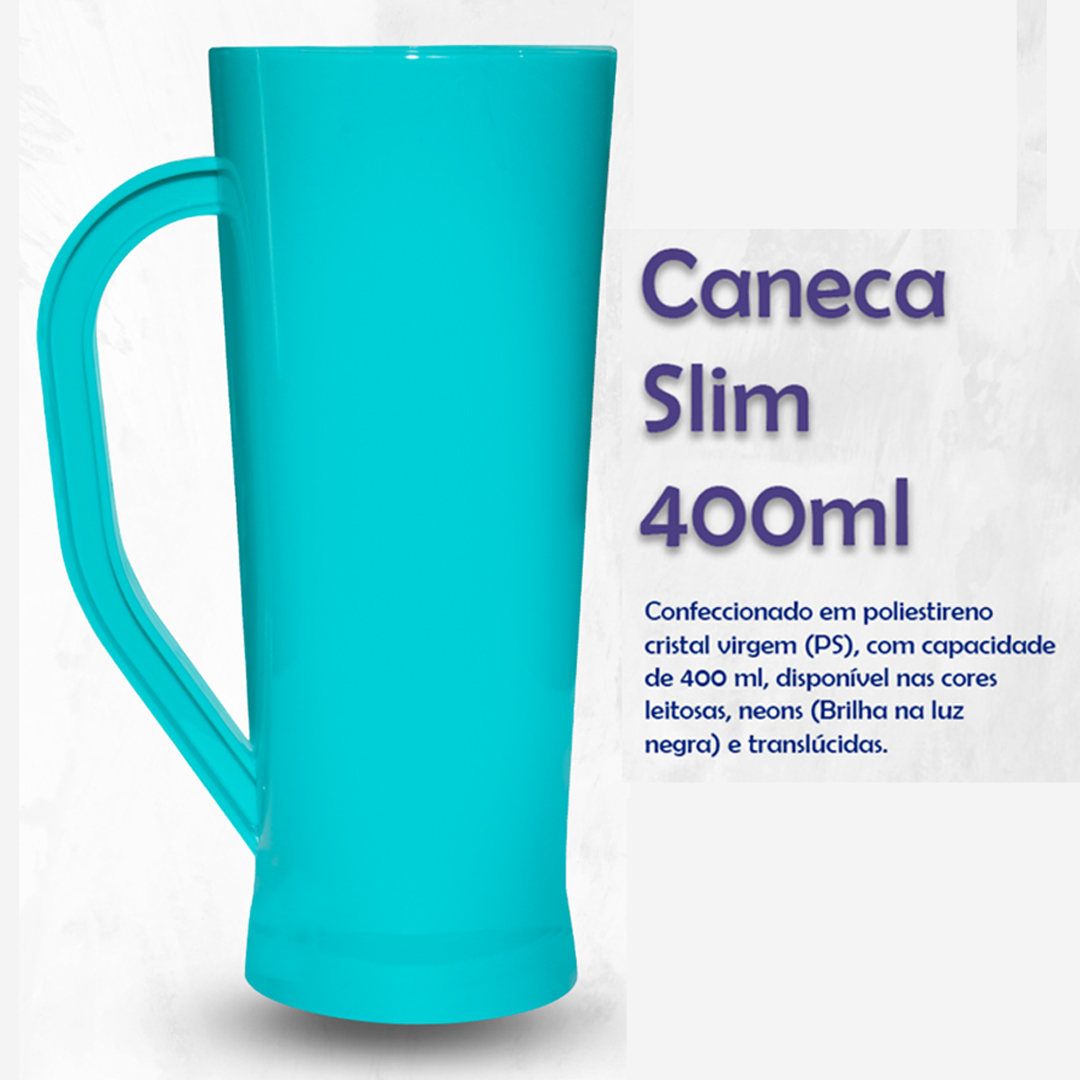 caneca personalizada slin  25 unidades